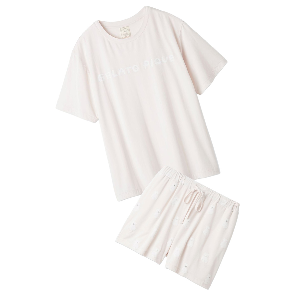 gelato pique（ジェラートピケ） 接触冷感 モチーフ4柄Tシャツ