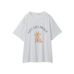 gelato pique DOG柄ワンポイントTシャツ pwct241257 ジェラピケ パジャマ ...