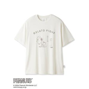 gelato pique PEANUTS ワンポイントTシャツ pwct242233 ジェラピケ ル...