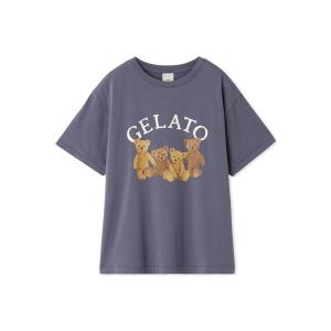 gelato pique ジェラートピケ ベアワンポイントTシャツ pwct242321 ジェラピケ...