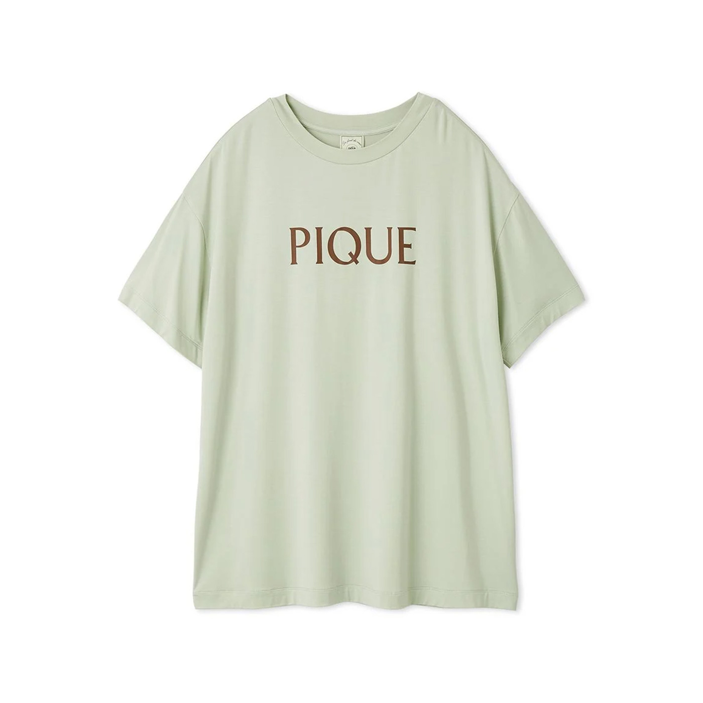 gelato pique（ジェラートピケ） 接触冷感 カラーレーヨンロゴTシャツ