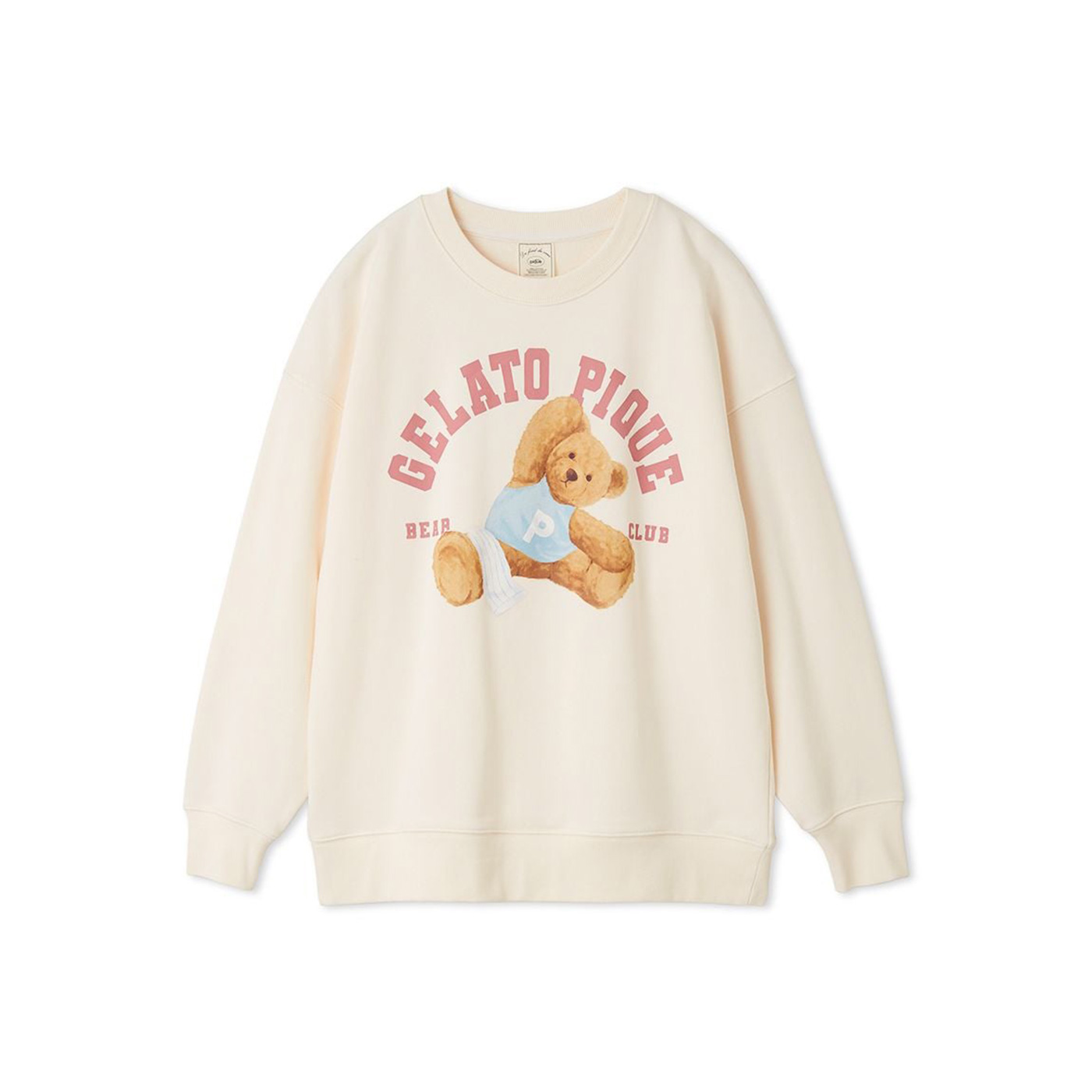 gelato pique ジェラートピケ スポーティーベア裏毛プルオーバー