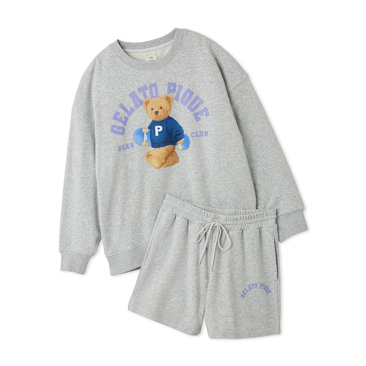 【限定品】GELATO PIQUE ジェラート ベア セットアップ F gelato pique ジェラートピケ スポーティーベア裏毛プルオーバー