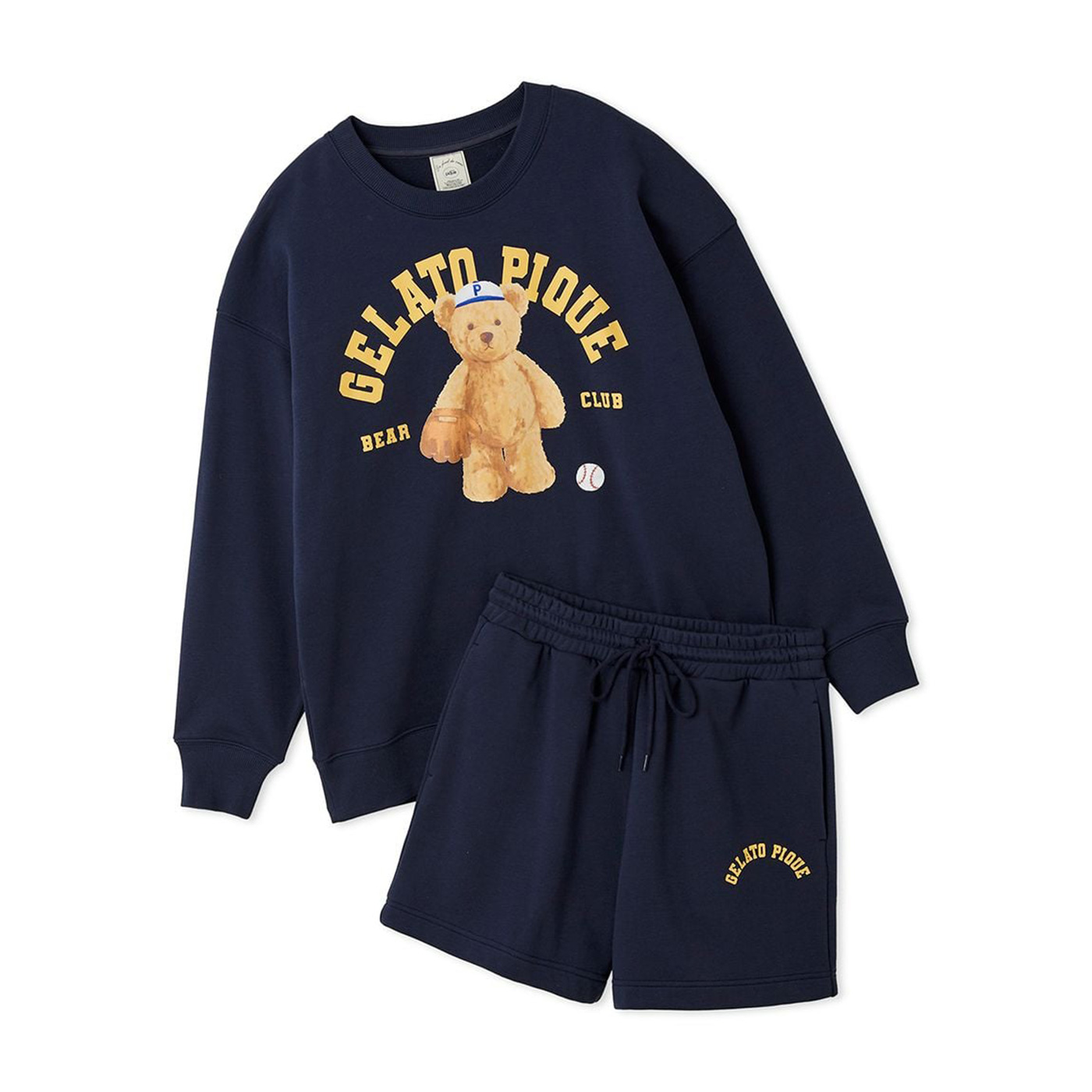 【限定品】GELATO PIQUE ジェラート ベア セットアップ F gelato pique ジェラートピケ スポーティーベア裏毛プルオーバー