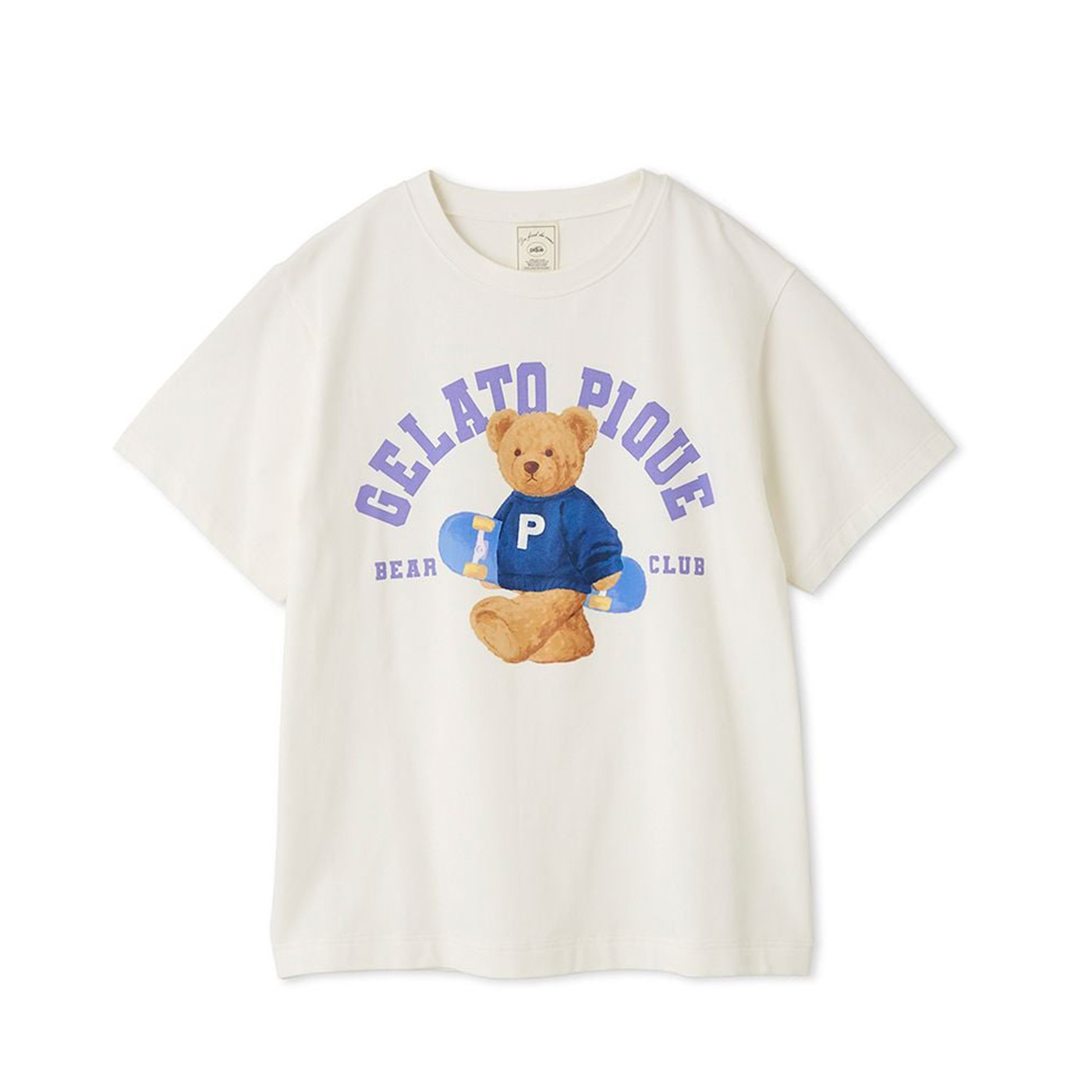 gelato pique（ジェラートピケ） スポーティーベアワンポイントTシャツ