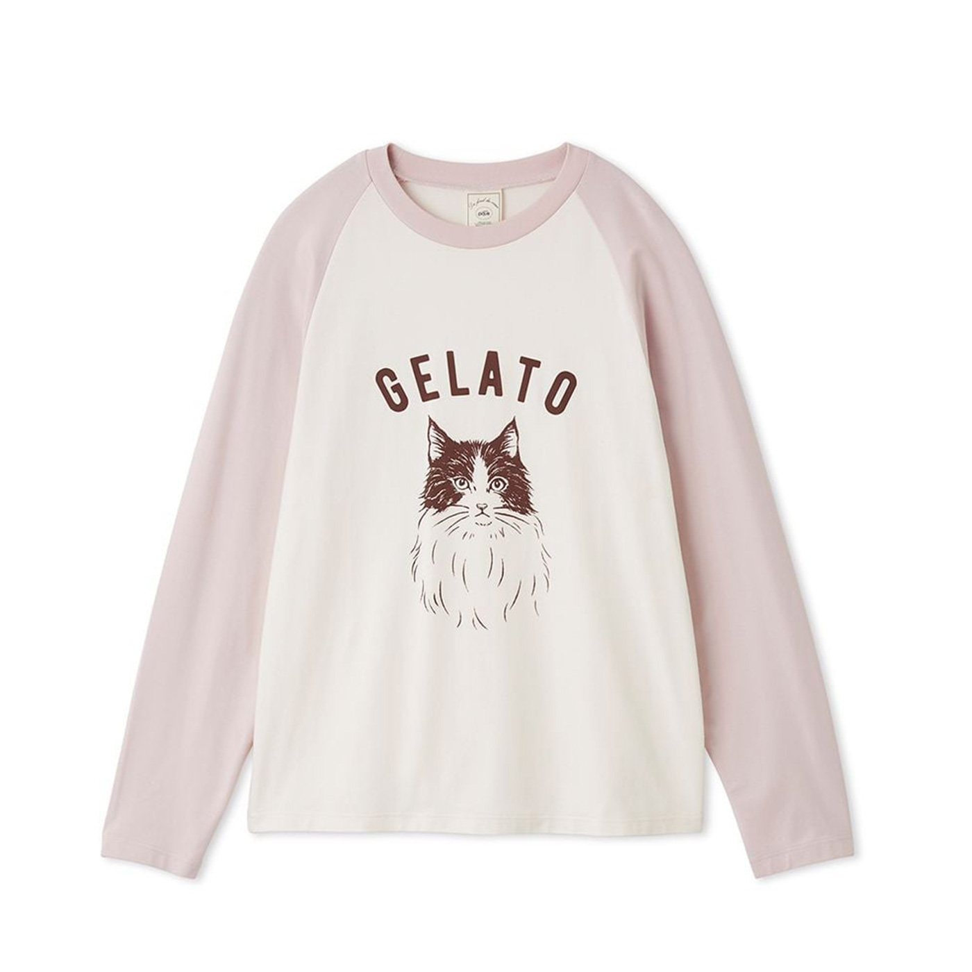 【新品】ジェラピケ　長袖ルームウェア 2着 gelato pique ジェラートピケ ワンポイントラグランロンT