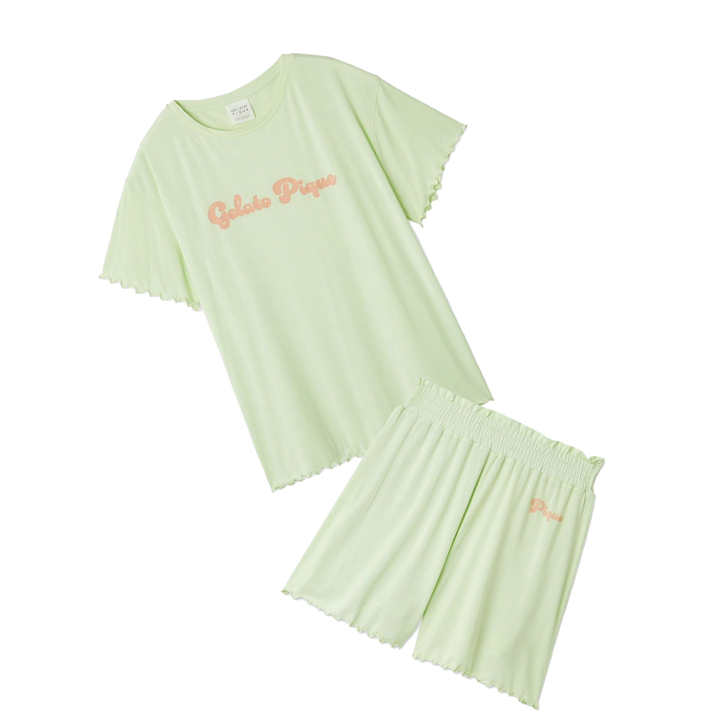 gelato pique ジェラートピケ カラフルロゴTシャツ&ショート