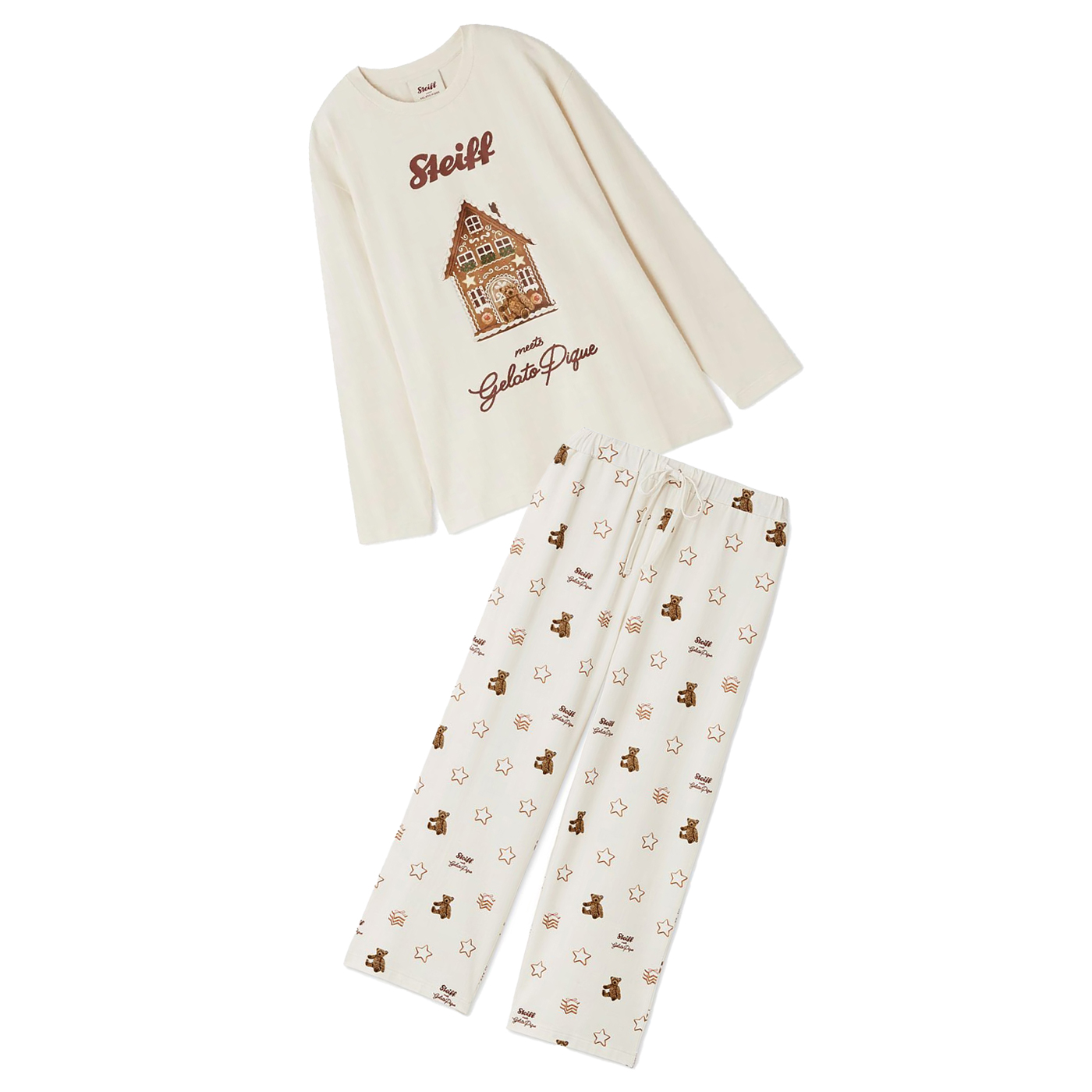 gelato pique（ジェラートピケ） gelato pique Steiff ワンポイント