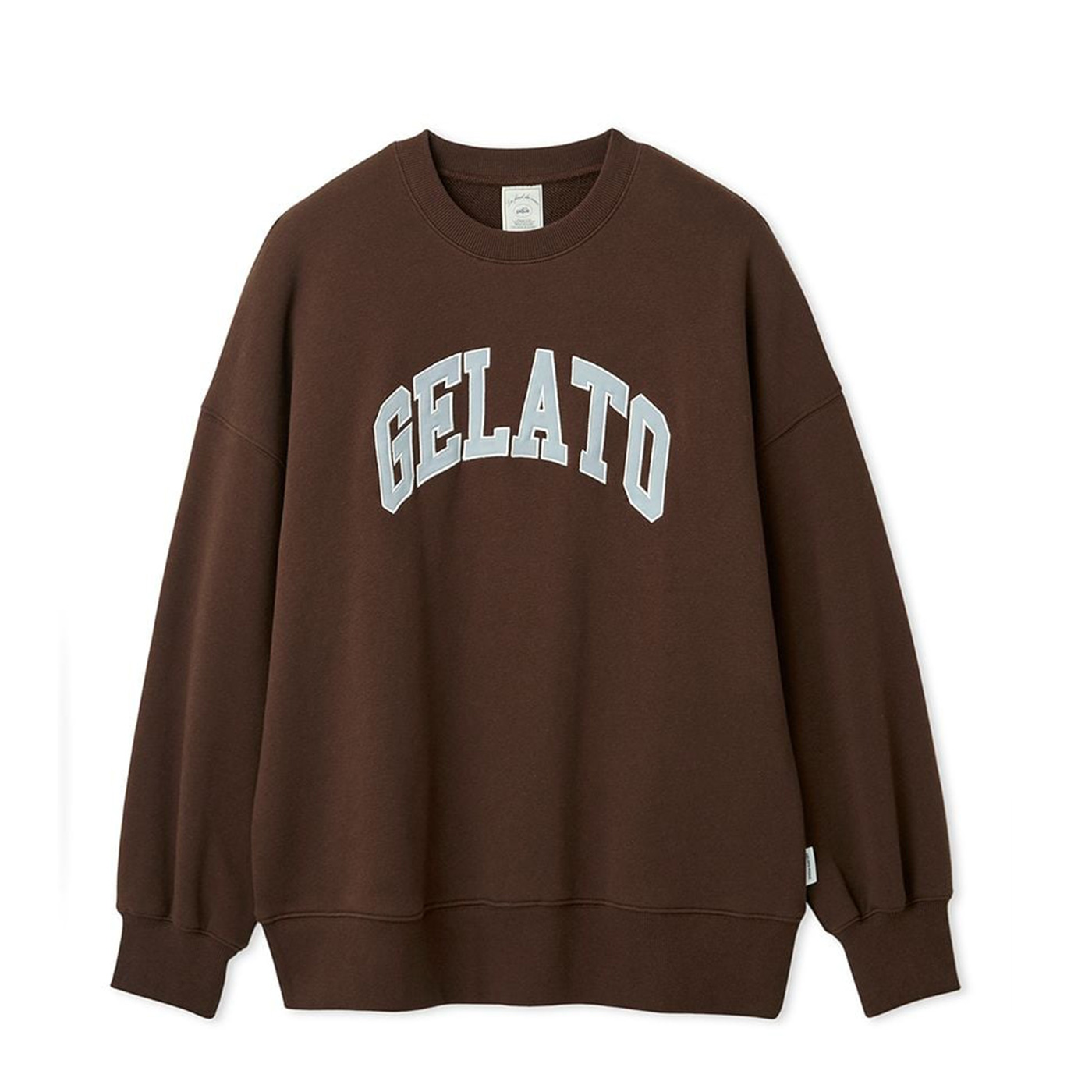 gelato pique（ジェラートピケ） カレッジロゴ裏毛プルオーバー