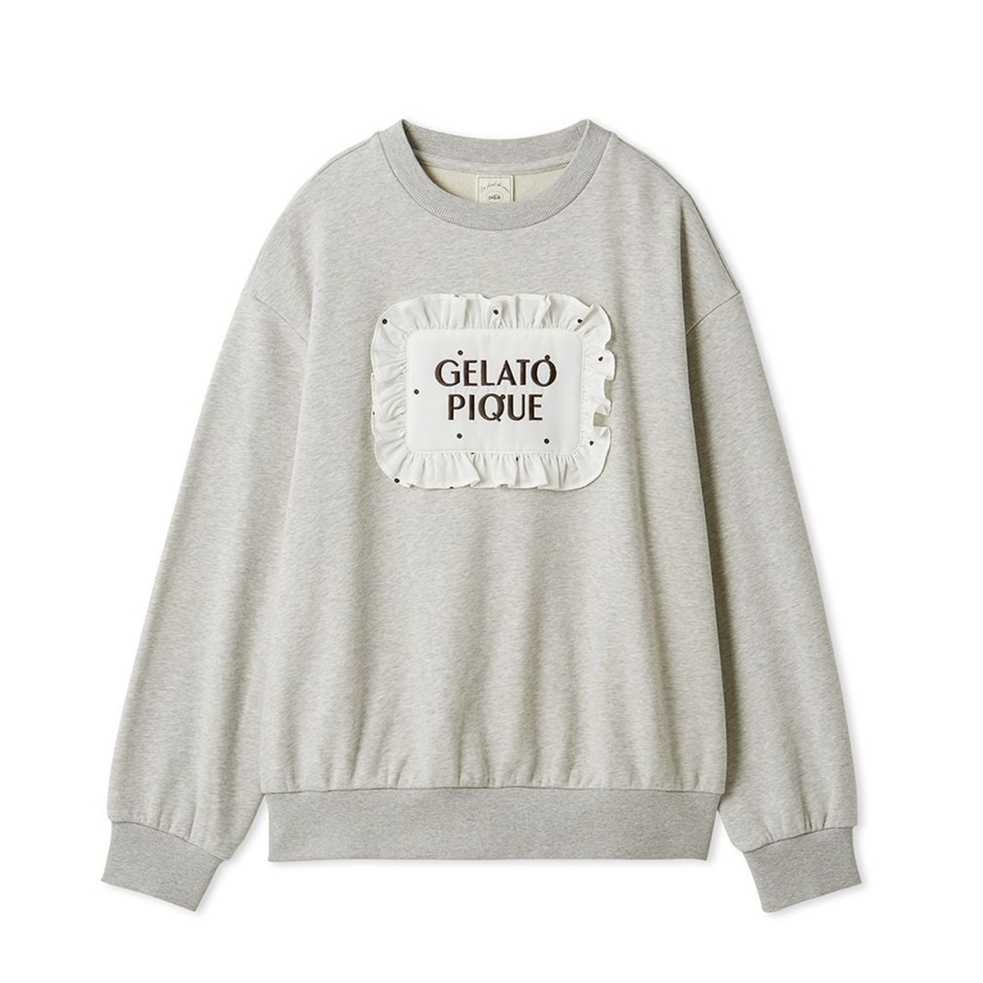 gelato pique（ジェラートピケ） WhiteDay ピローモチーフ裏毛プル