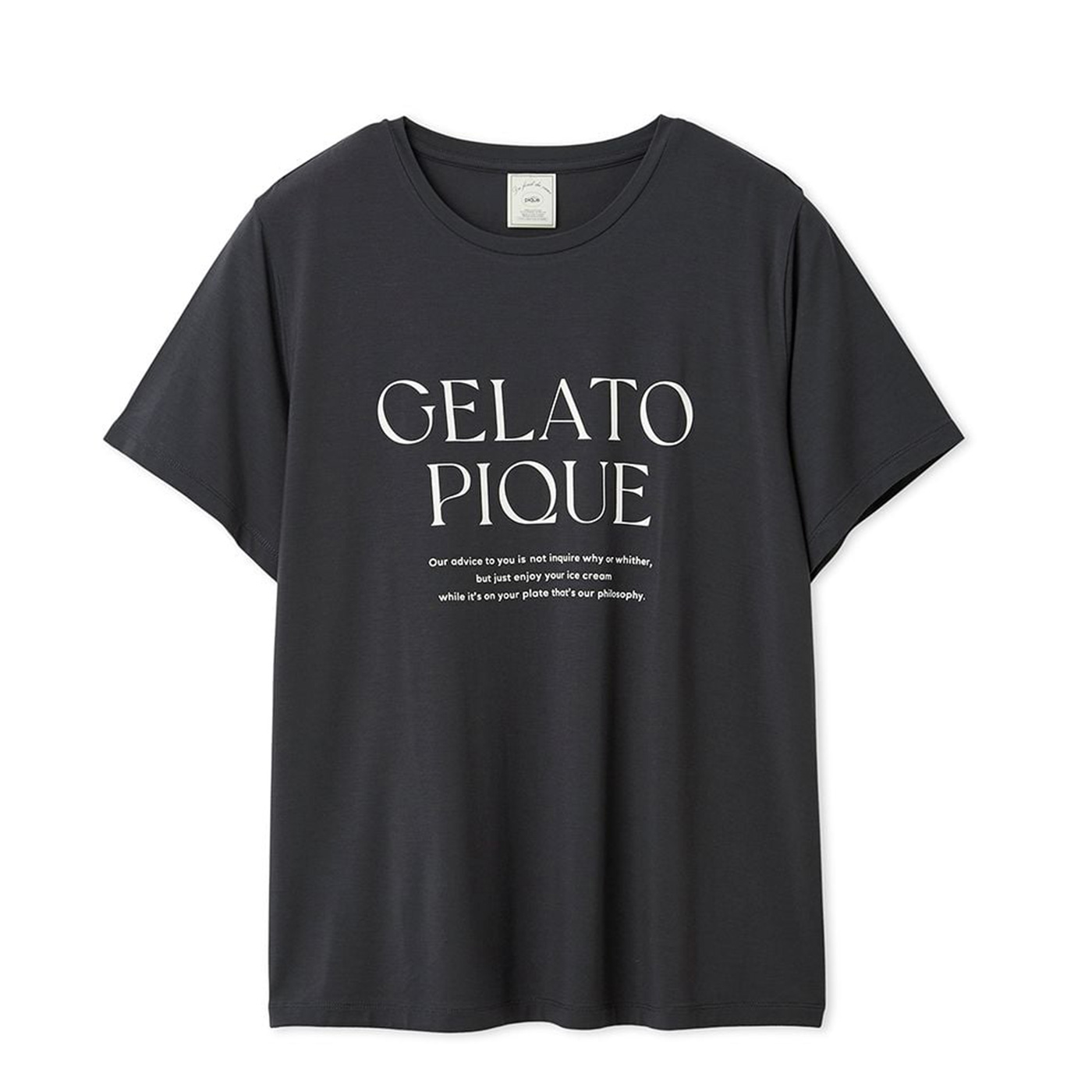 gelato pique（ジェラートピケ） レーヨンロゴTシャツ pwct261386 