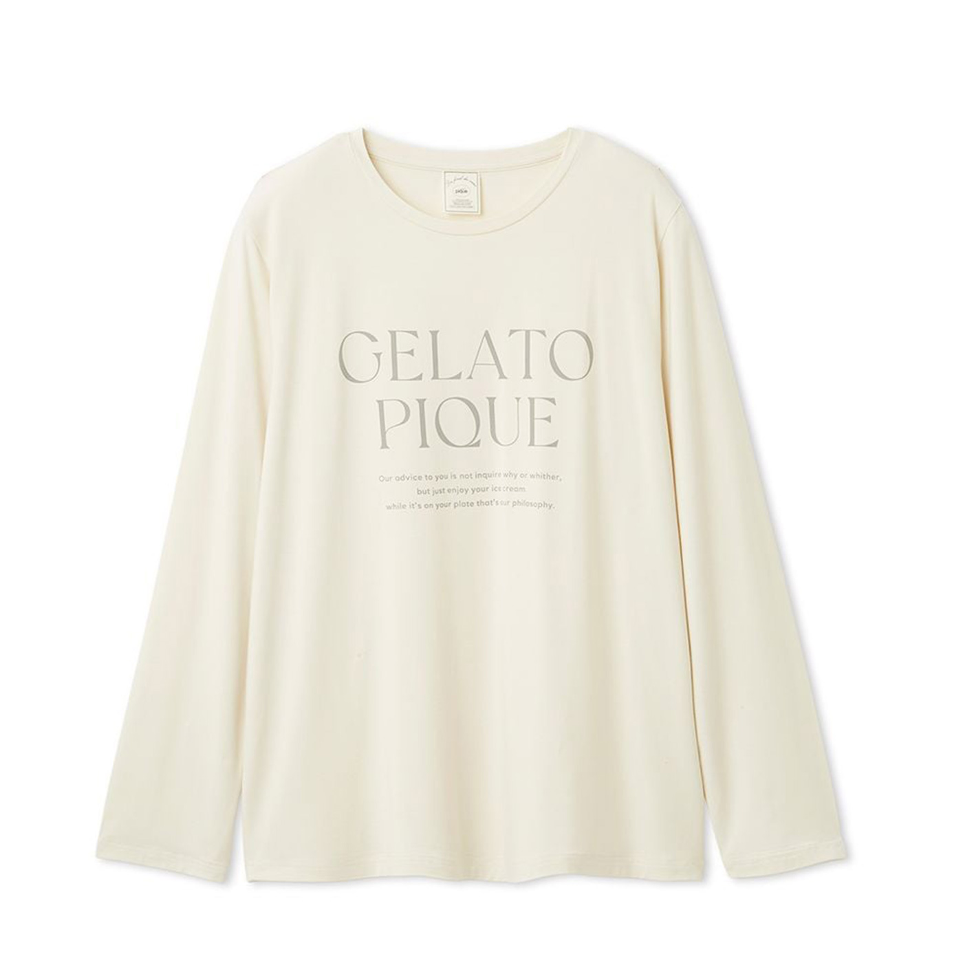 gelato pique（ジェラートピケ） レーヨンロゴロンT pwct261387