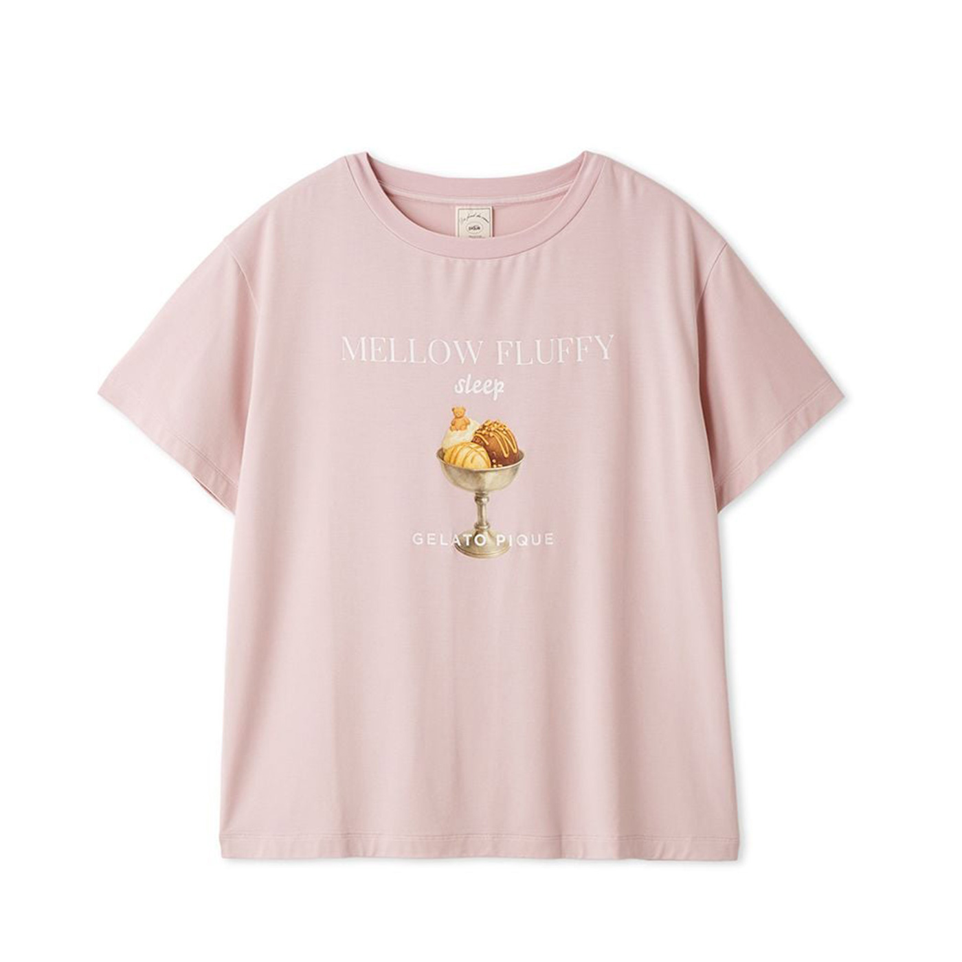 gelato pique（ジェラートピケ） 接触冷感 COOLレーヨンデザートロゴT