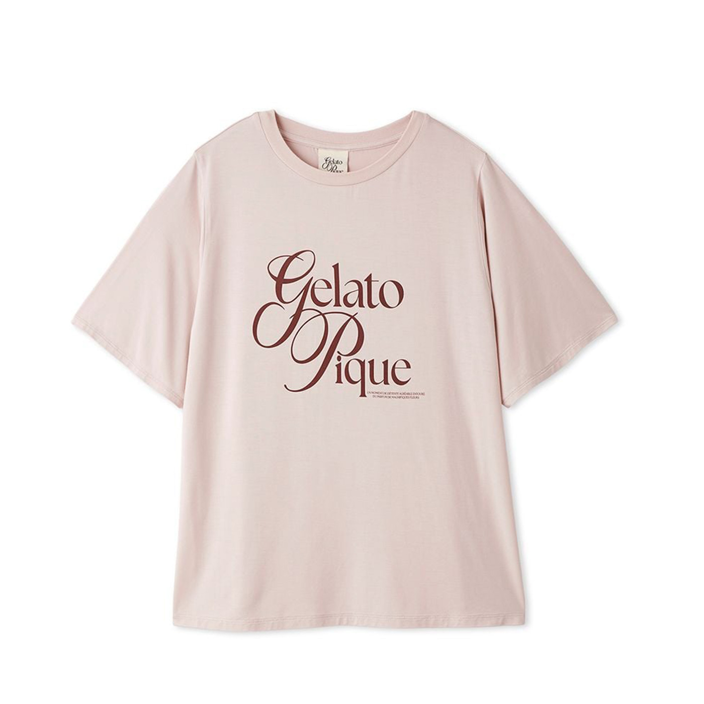 gelato pique（ジェラートピケ） IFMC. 接触冷感 レーヨンロゴTシャツ