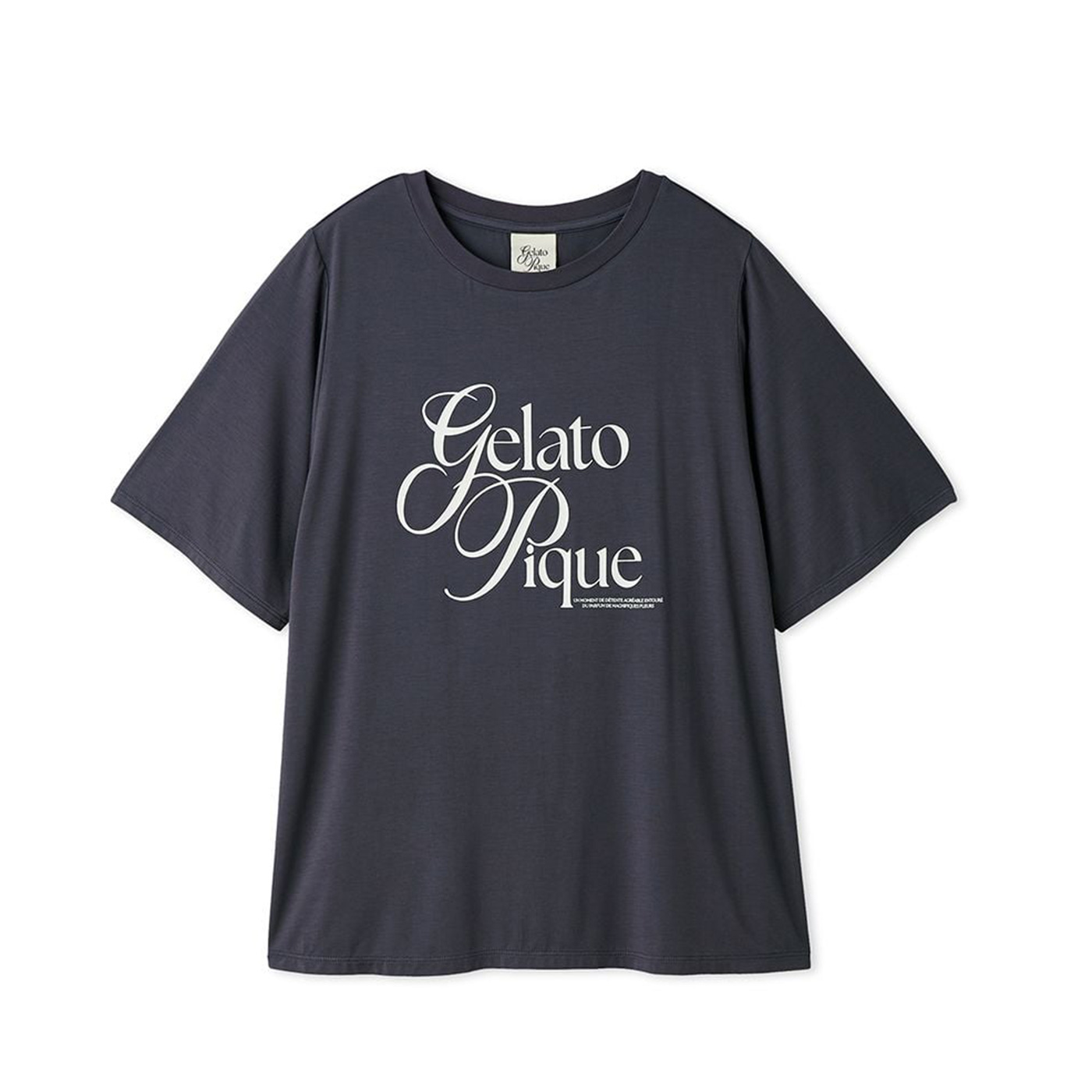 gelato pique（ジェラートピケ） IFMC. 接触冷感 レーヨンロゴTシャツ