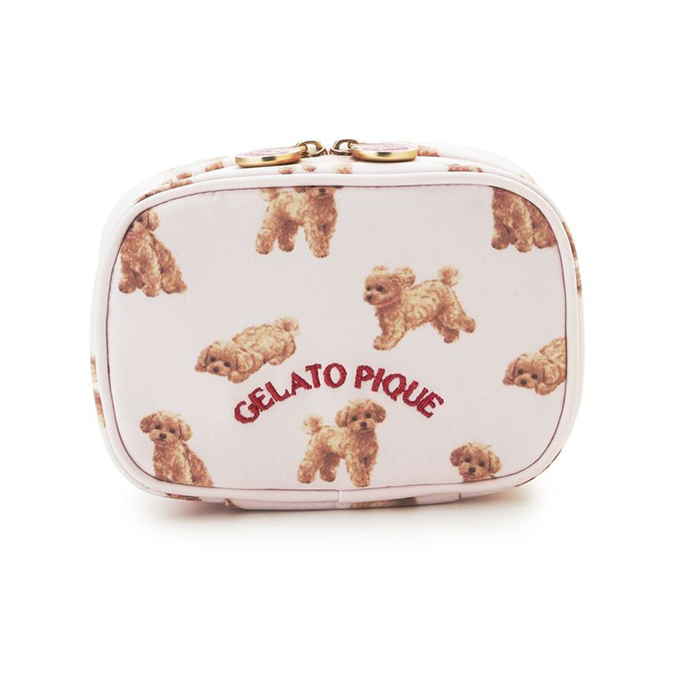 gelato pique（ジェラートピケ） お散歩ドッグ総柄ティッシュポーチ