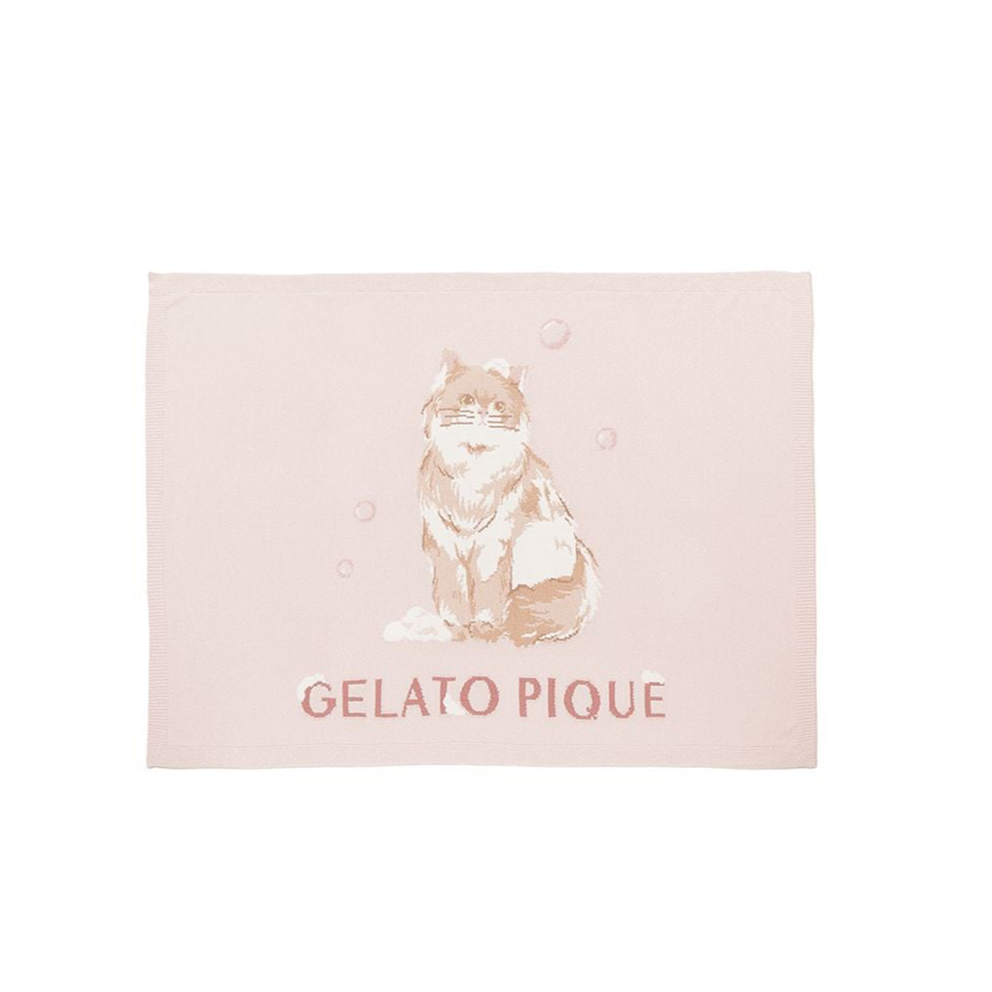 特価 新品 未開封 ジェラートピケ　CATブランケット gelato pique（ジェラートピケ） バスタイムCATブランケット