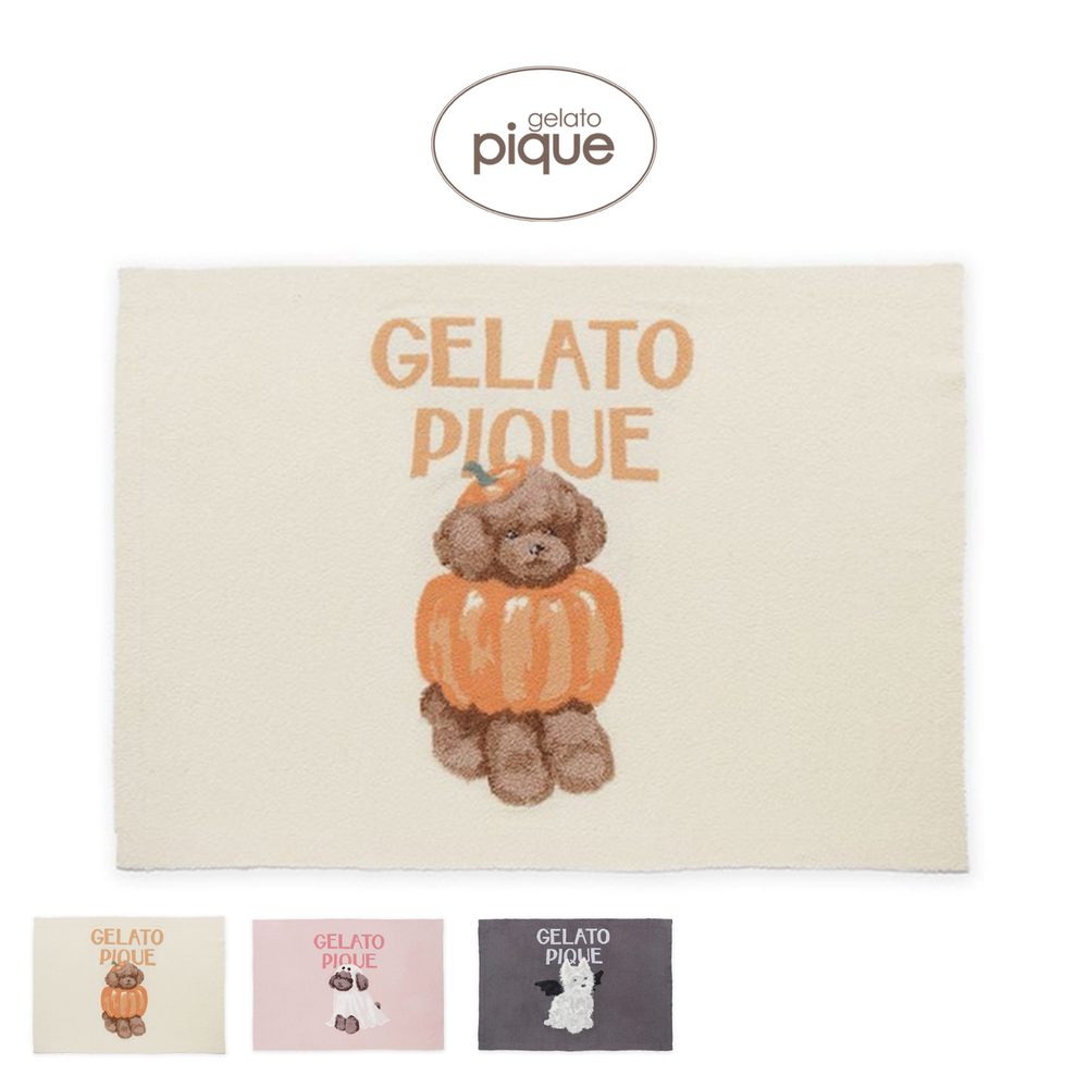 新品　ジェラートピケ　gelato pique プードルジャガードプランケット gelato pique（ジェラートピケ） ハロウィン ナイトパレードDOGS