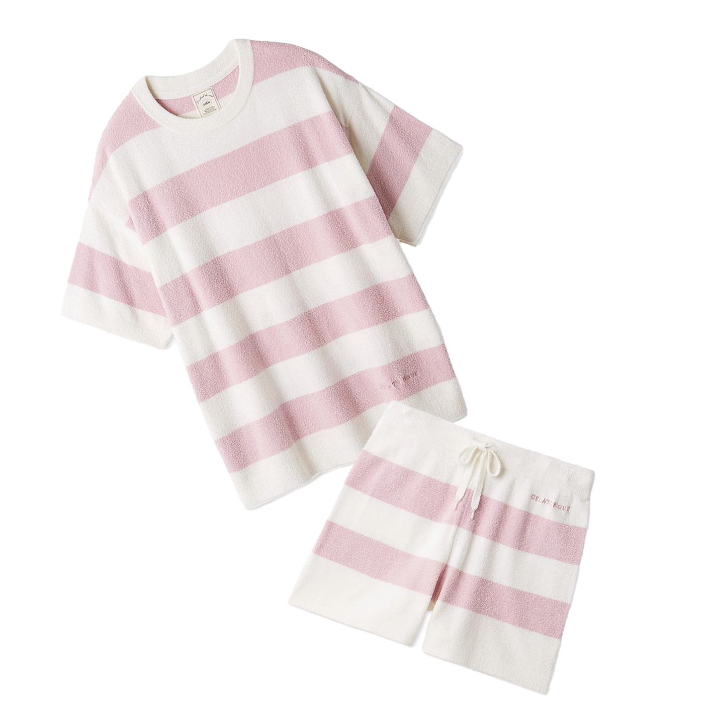 【2024年製 新品】 gelato pique スムーズィーlite2ボーダープル ジェラートピケ Room Wear Pajamas