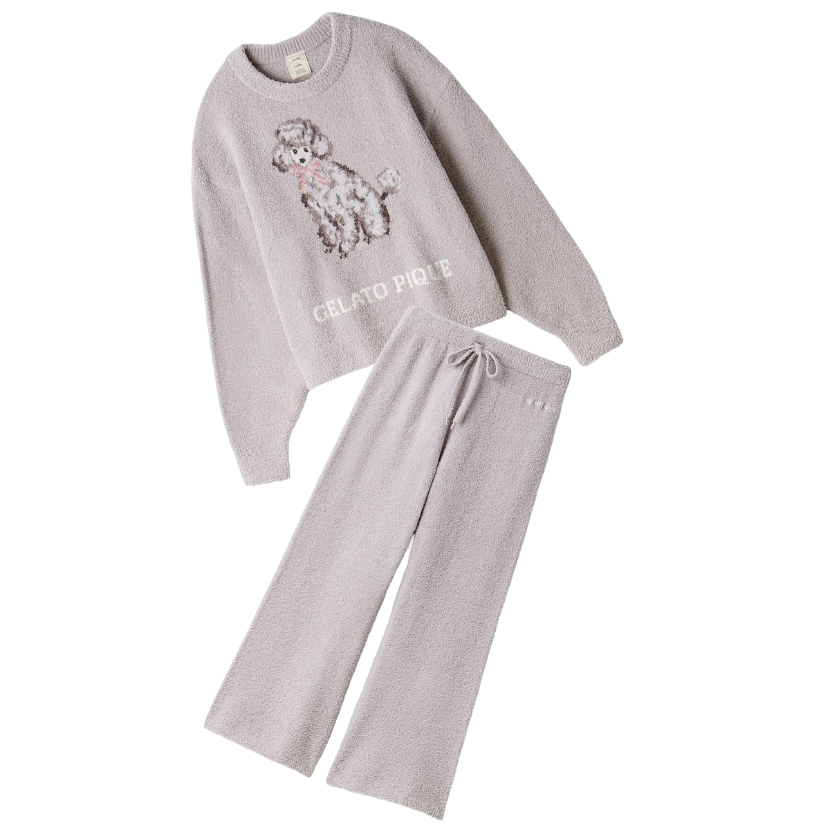 gelato pique（ジェラートピケ） プードルジャガードプルオーバー