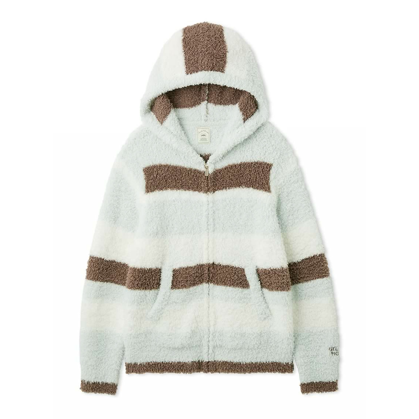 gelato pique（ジェラートピケ） ジェラートランダムボーダーパーカー