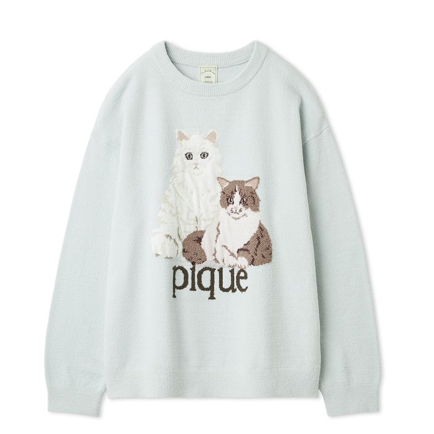gelato pique（ジェラートピケ） エアリーモコキャットジャガードプル