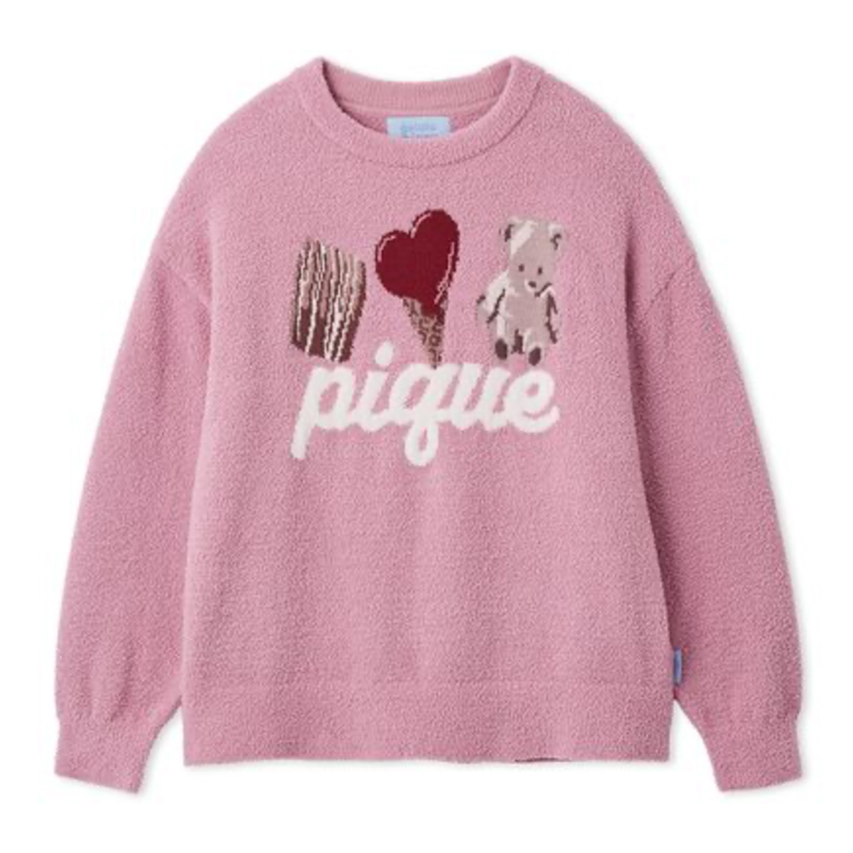 gelato pique（ジェラートピケ） Valentine ワンポイントジャガード