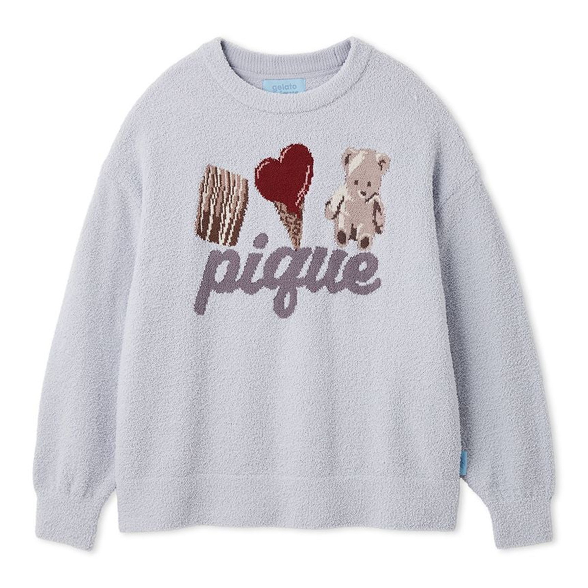 gelato pique（ジェラートピケ） Valentine ワンポイントジャガード