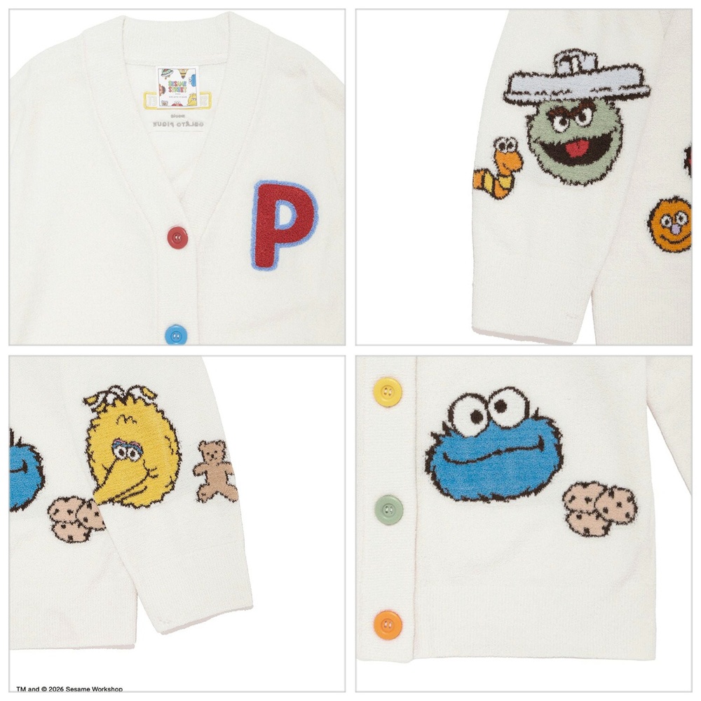gelato pique（ジェラートピケ） SALE30%OFF SESAME STREET エアリー