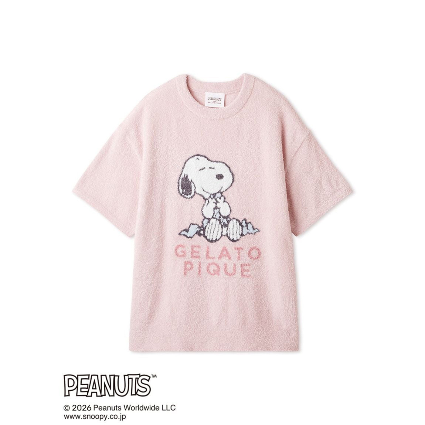 gelato pique（ジェラートピケ） PEANUTS スムーズィージャガードプル