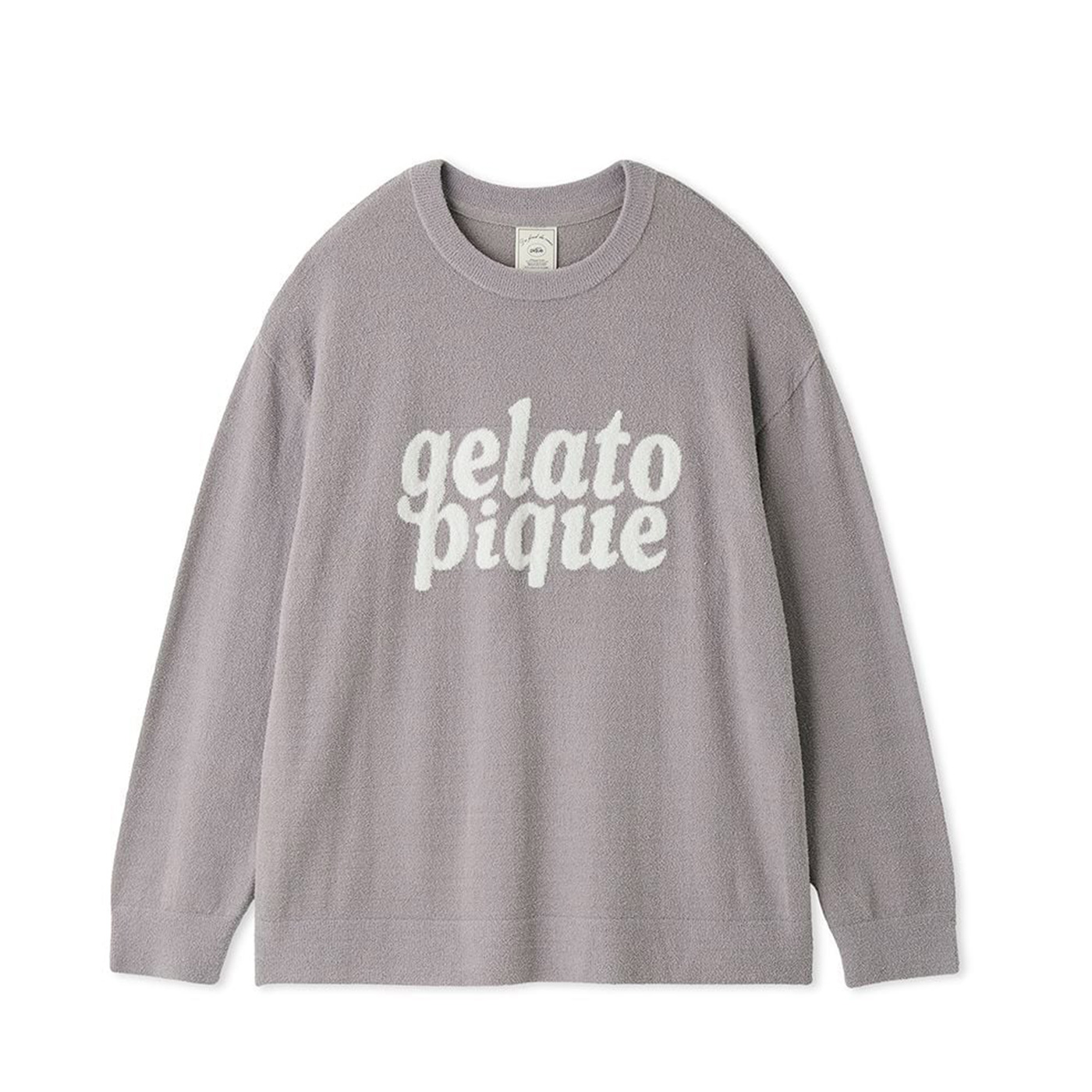 ロ*ズ様 ジェラートピケ gelato pique ルームウェア パジャマ gelato pique（ジェラートピケ） スムーズィーロゴジャガード長袖プル