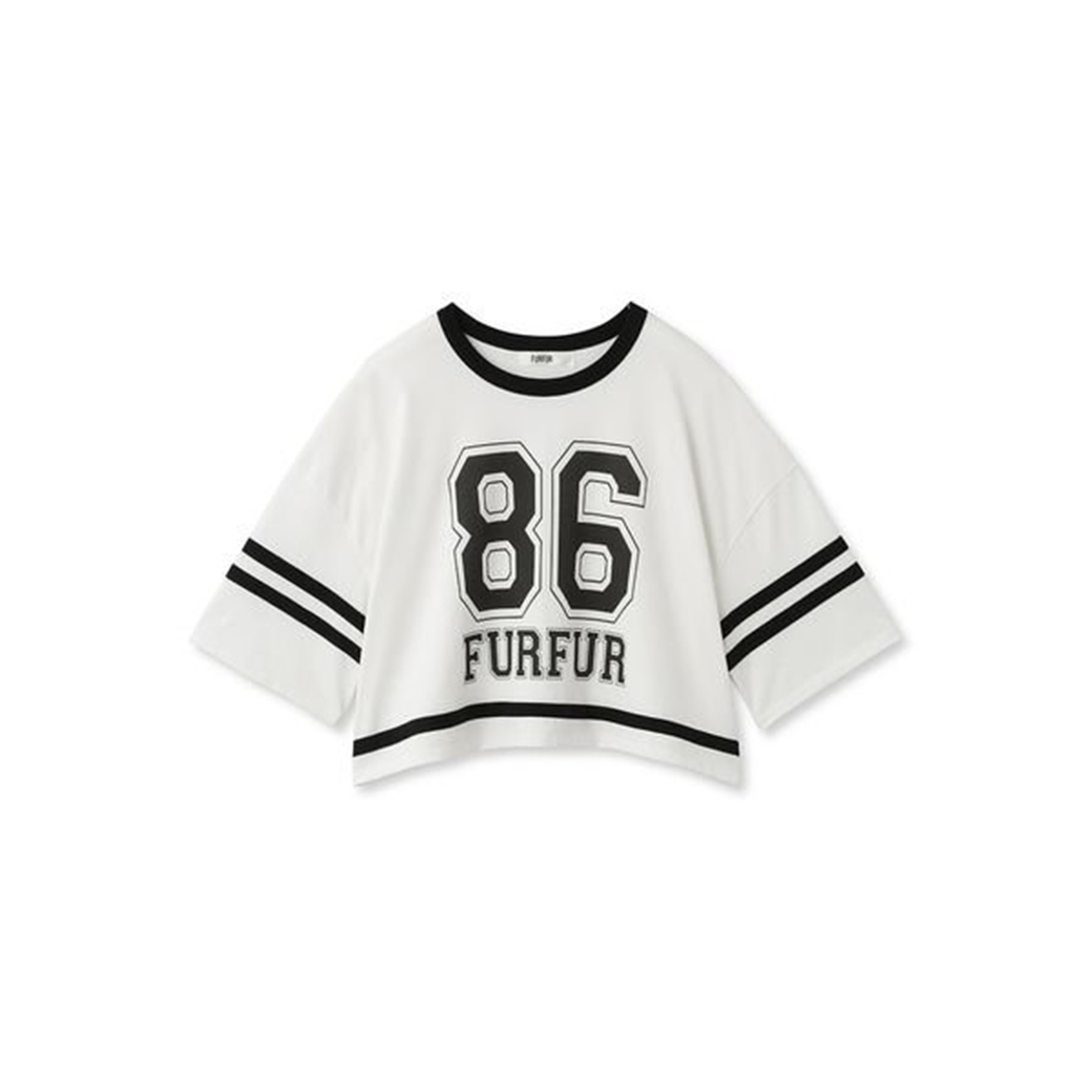 FURFUR オーバーフットボールTシャツ rwct241080 レディース トップス カジュアル ...