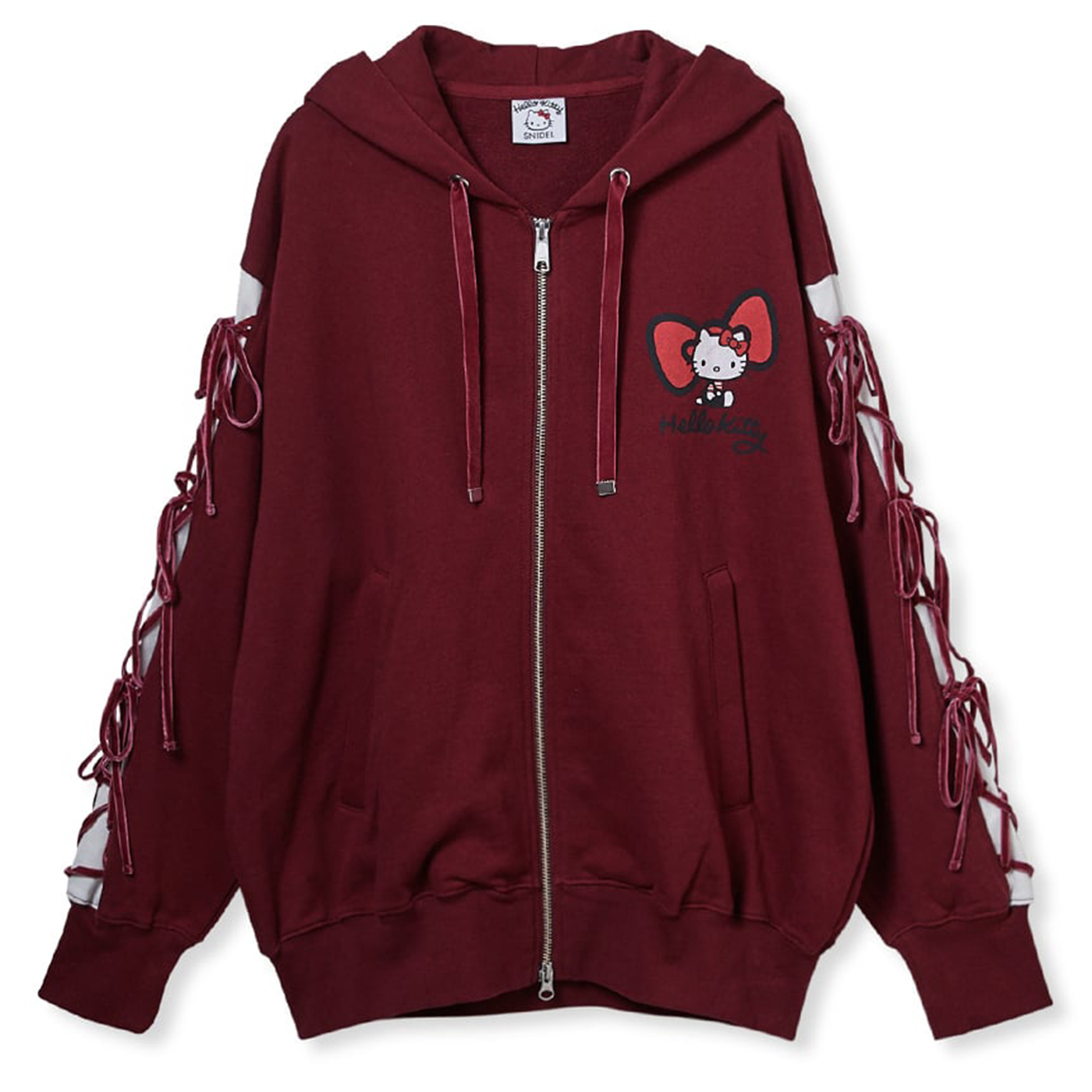 SNIDEL（スナイデル） SALE40%OFF HELLO KITTY レースアップパーカー