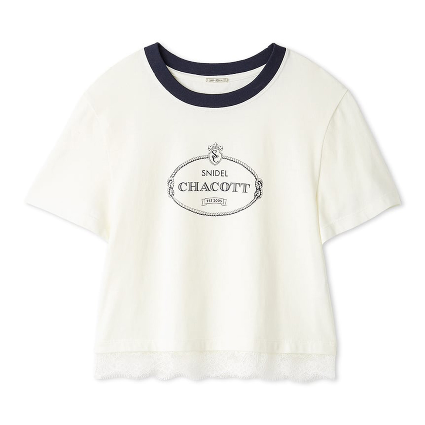 SNIDEL（スナイデル） Chacott コラボレーストリムTシャツ swct261108