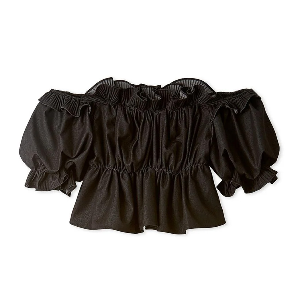 SNIDEL SALE40%OFF スナイデル デニムギャザーオフショル