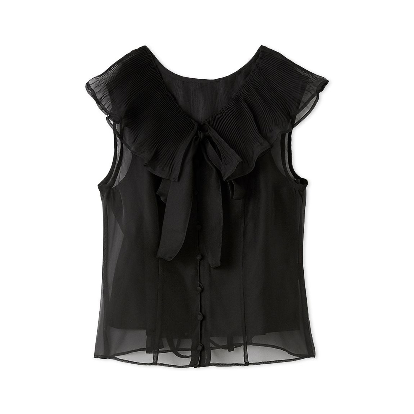 SNIDEL（スナイデル） ビッグカラーシアーブラウス swfb254201