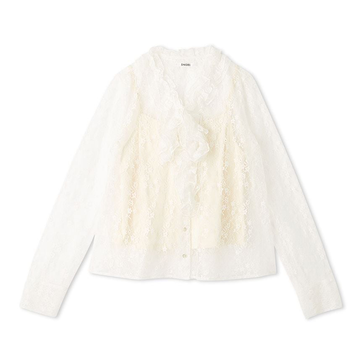 SNIDEL（スナイデル） バリエボウタイブラウス swfb261036 レディース