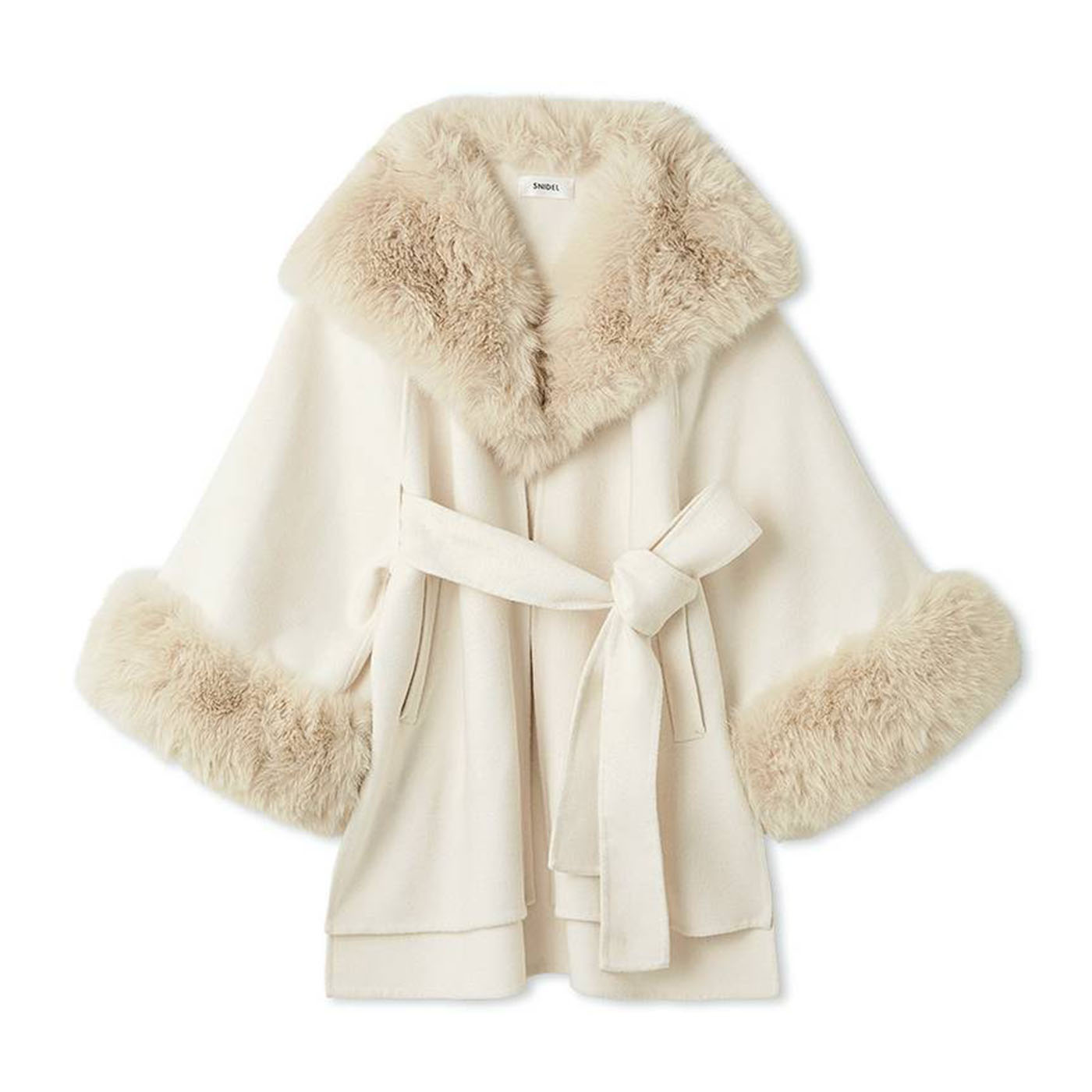 SNIDEL（スナイデル） SALE30%OFF ファーケープコート swfc255059