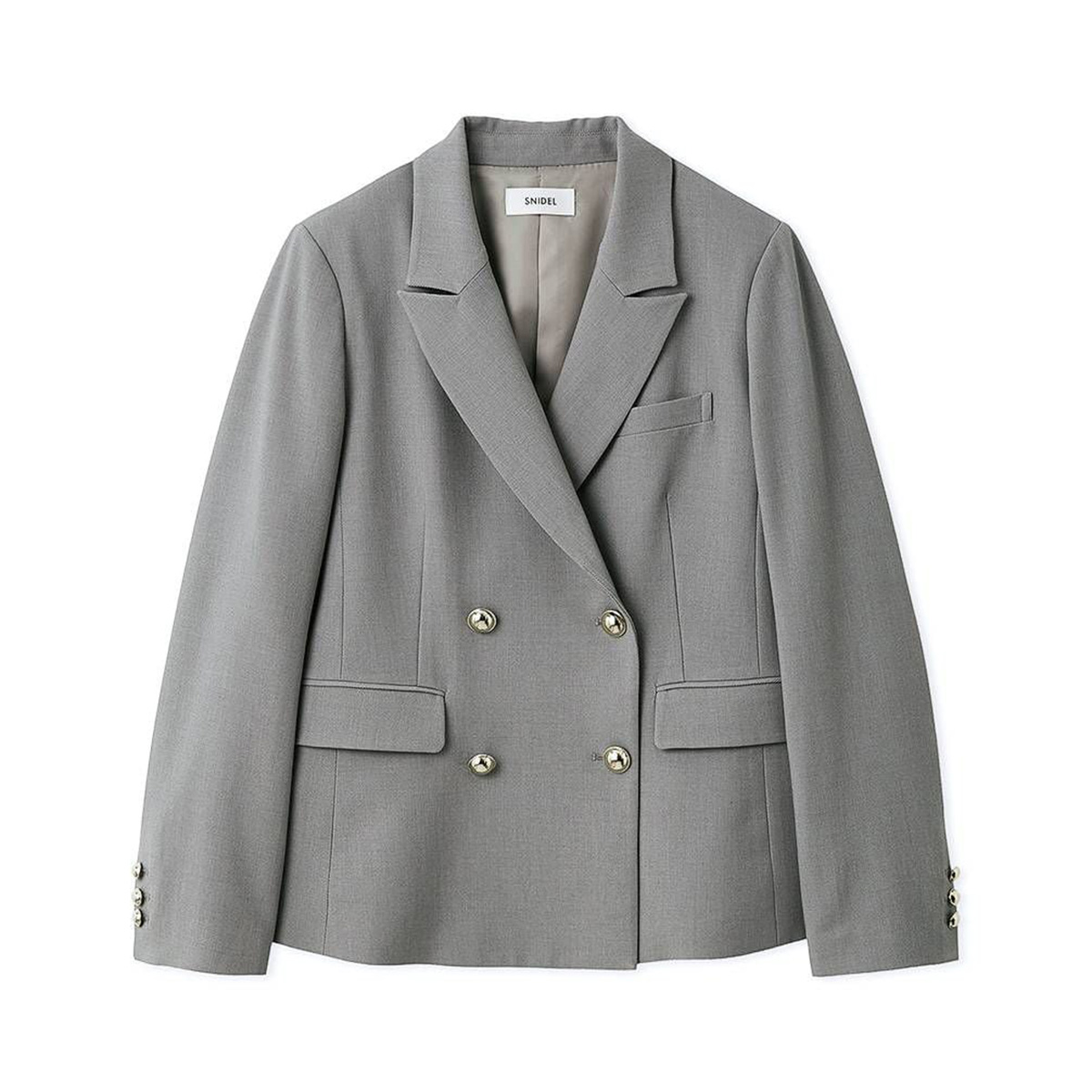 SNIDEL（スナイデル） Sustainableダブルブレストジャケット