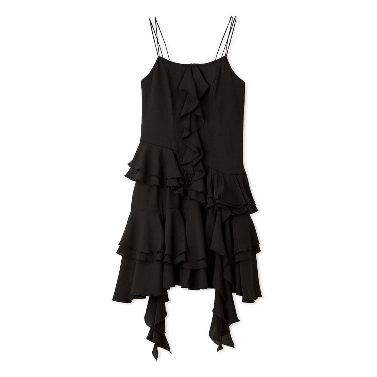 SNIDEL（スナイデル） SALE40%OFF ラッフルバリエキャミミニワンピース