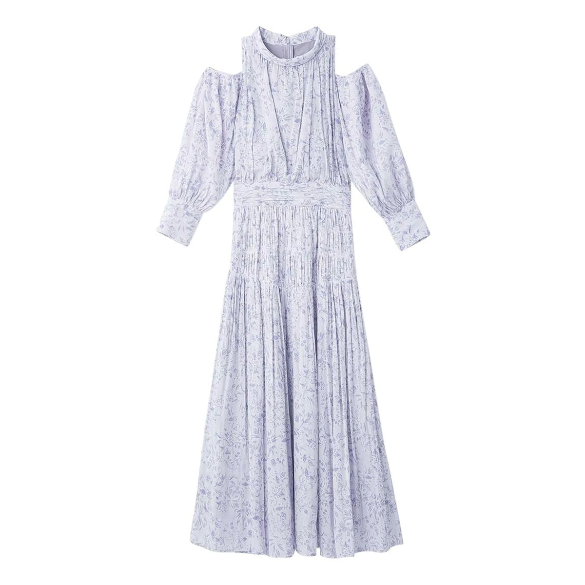 SNIDEL（スナイデル） SALE40%OFF コールドショルダーロングワンピース