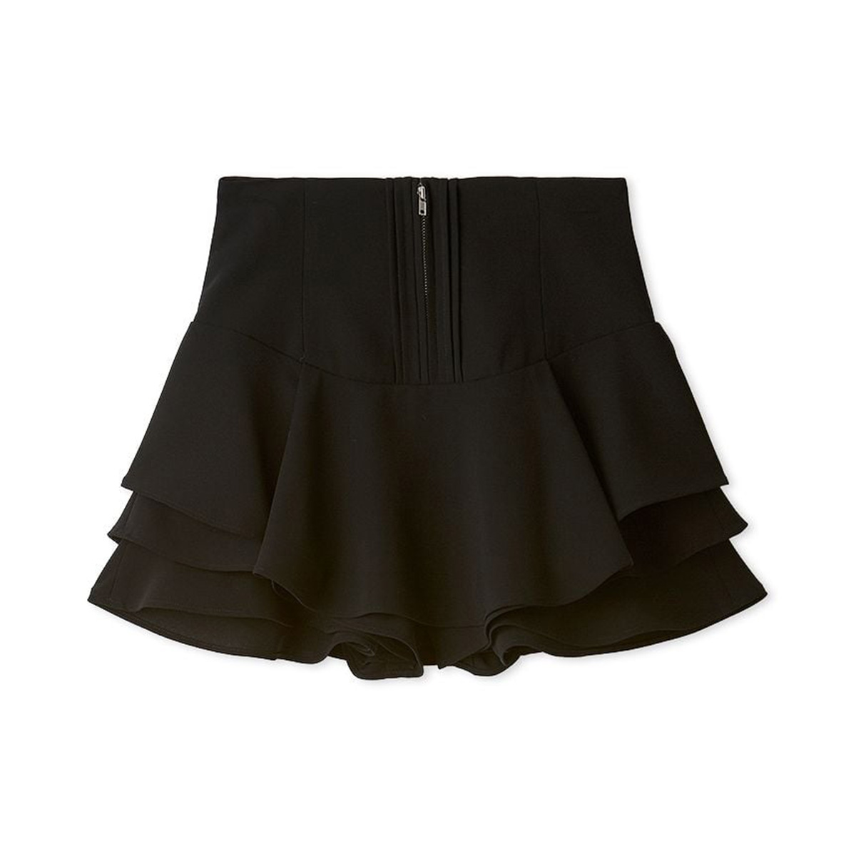 SNIDEL（スナイデル） レイヤードフリルミニスカショーパン swfp255106