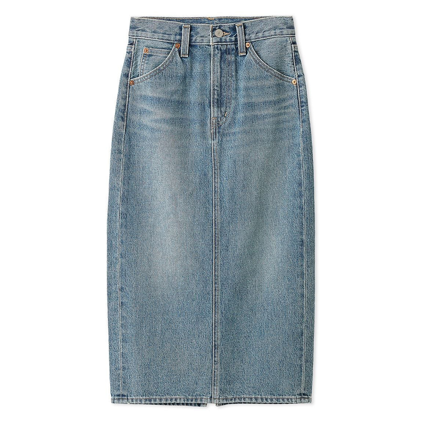 スナイデル Levi&apos;s HR BACK SLIT SKIRT swfs251047 リーバイス コ...