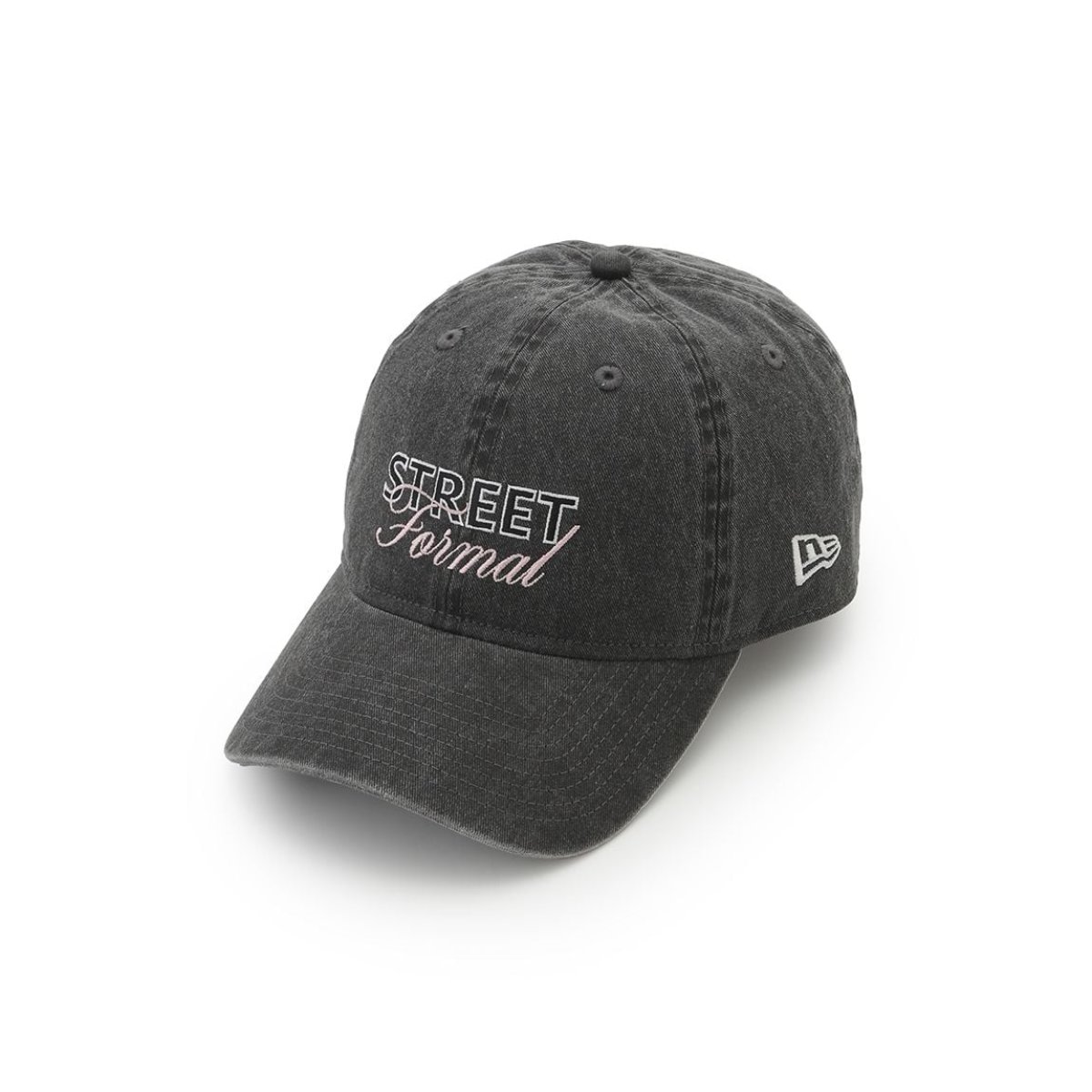スナイデル SNIDEL NEW ERA ダブルロゴCAP swgh262613 レディース 帽子 CAP ニューエラ コラボ 9TWENTYモデル ウォッシュ加工 2026夏 | SNIDEL | 01