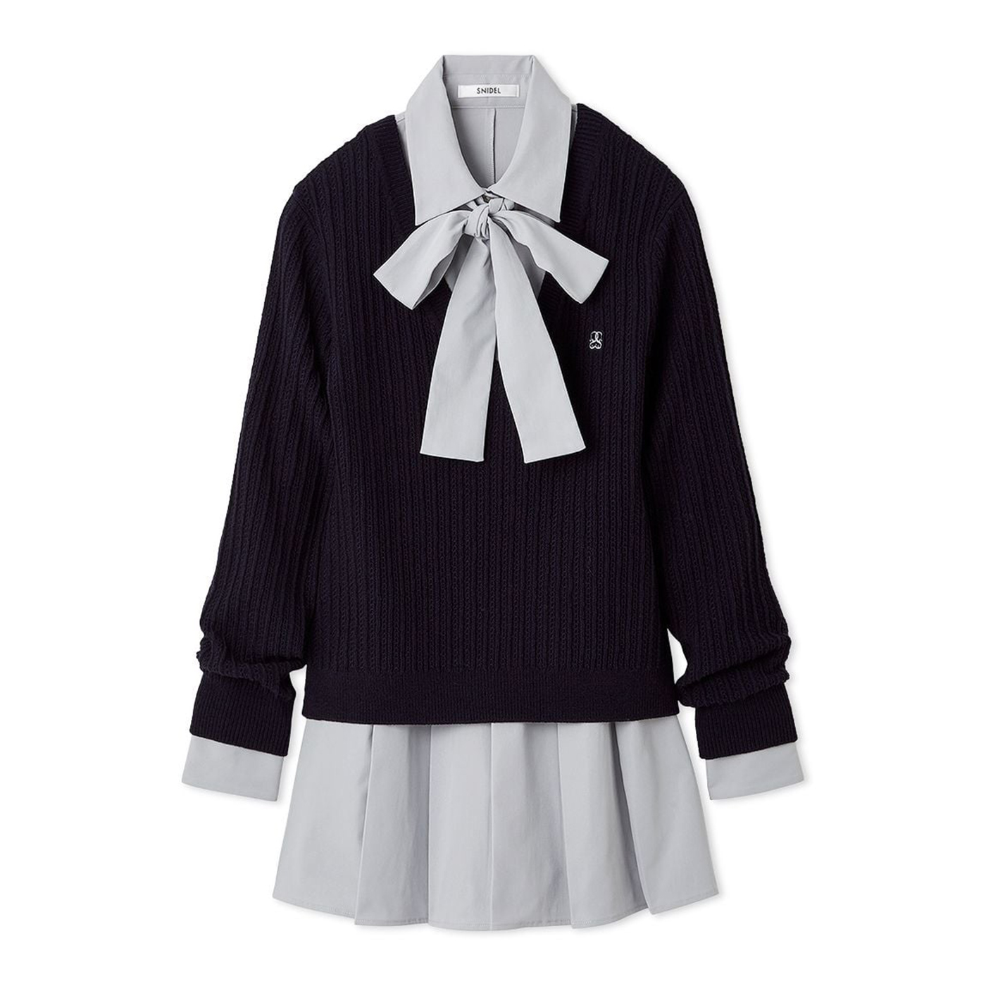 SNIDEL（スナイデル） SALE50%OFF シャツコンビチュニック swnt254231