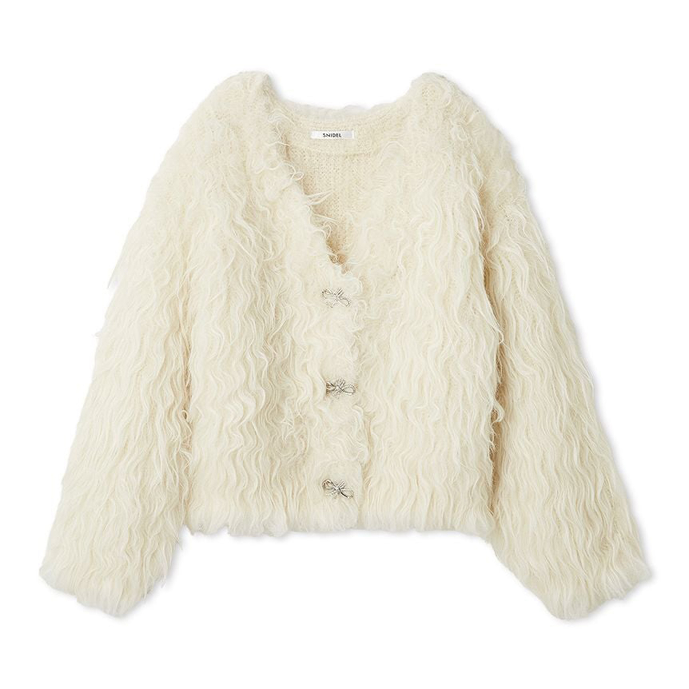 SNIDEL（スナイデル） SALE30%OFF SNIDEL デザインニットカーディガン