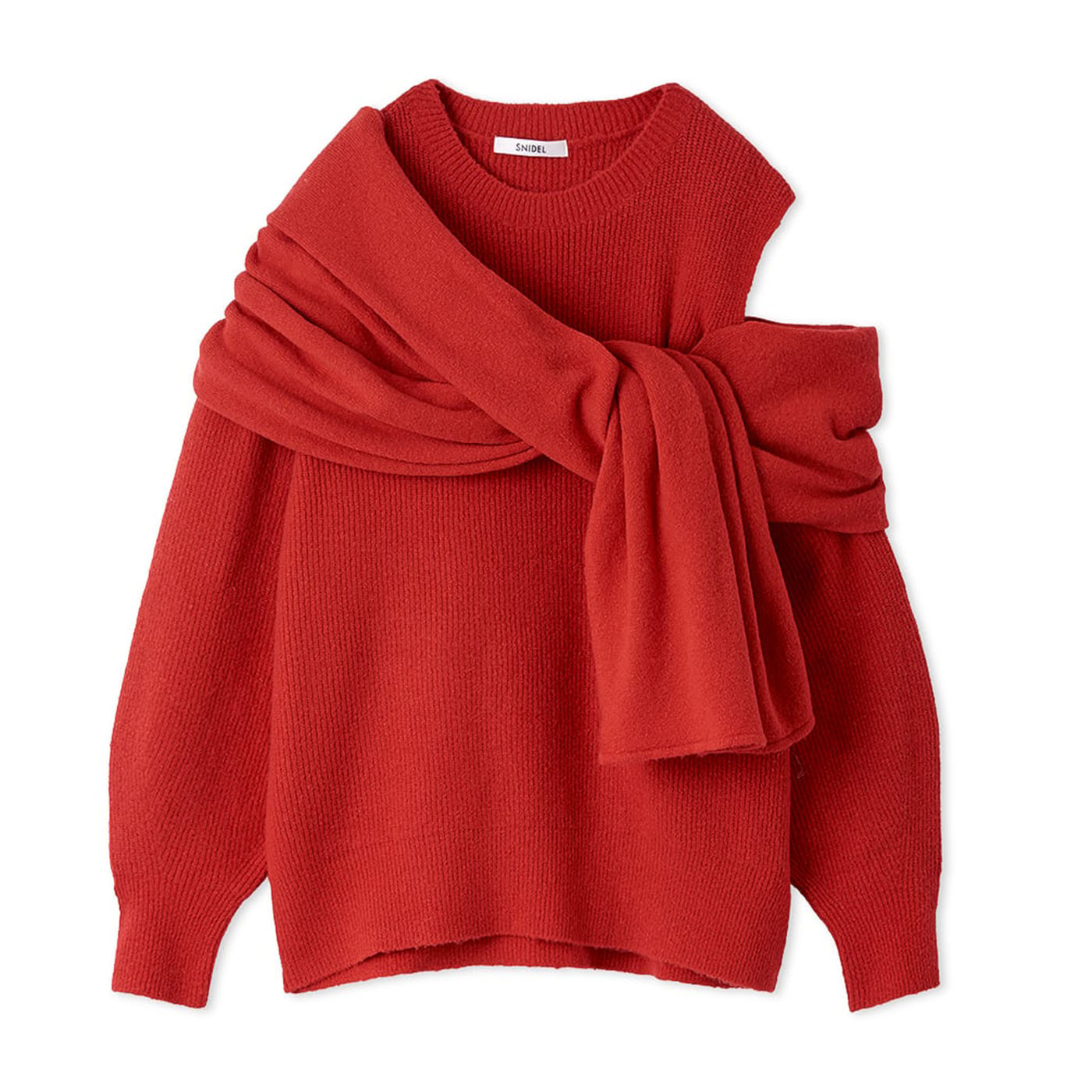SNIDEL（スナイデル） ディフォメーションニットプルオーバー