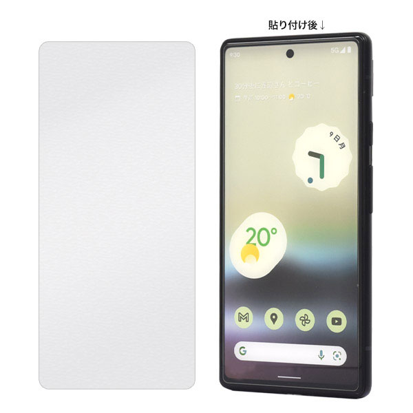 Google Pixel 6 6a フィルム 液晶保護 貼り付けキット付き ガラス