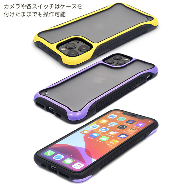 iPhone11 Pro ケース ソフトケース セミクリア アイフォン イレブン