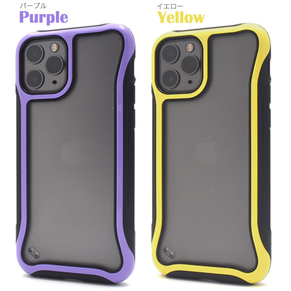iPhone11 Pro ケース ソフトケース セミクリア アイフォン イレブン